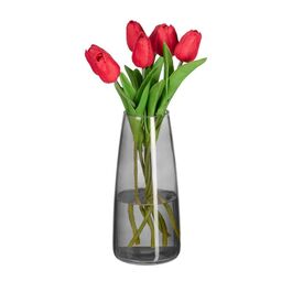 Relaxdays Vase aus Glas