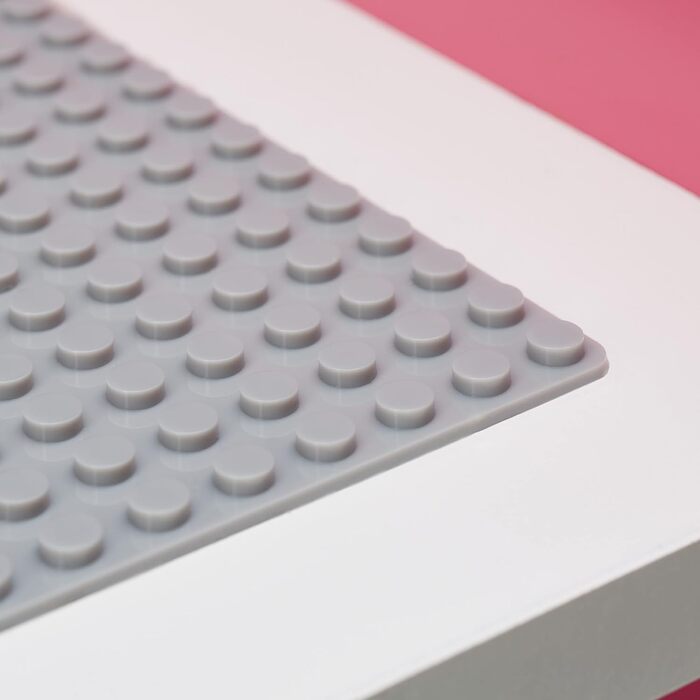 Relaxdays Kinderregal mit Bauplatten, Aufbewahrungsbox mit Rollen, HxBxT: 60 x 52 x 26,5 cm, Spielzeugregal, MDF, bunt