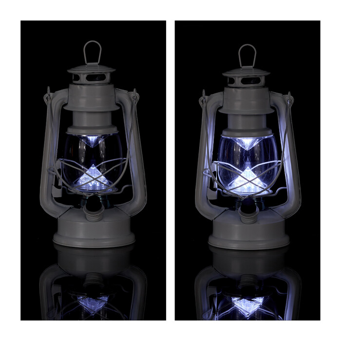 Relaxdays Sturmlaterne LED