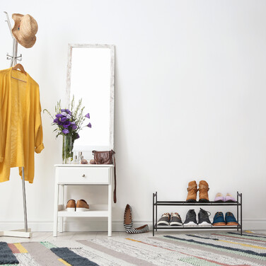 Relaxdays Metall Schuhregal stapelbar
