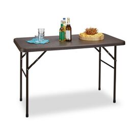Relaxdays Gartentisch klappbar BASTIAN
