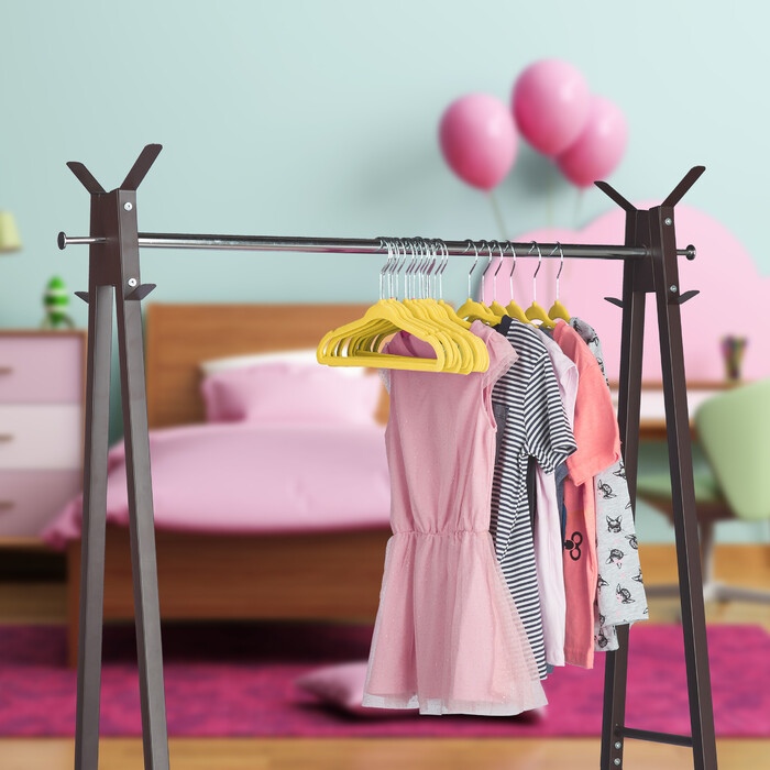 Relaxdays Kleiderbügel Kinder 20er Set