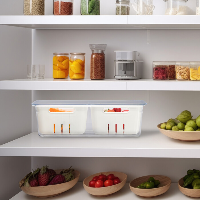 Relaxdays Kühlschrank Organizer 3er Set