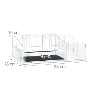 Relaxdays Make Up Organizer 16 Fächer