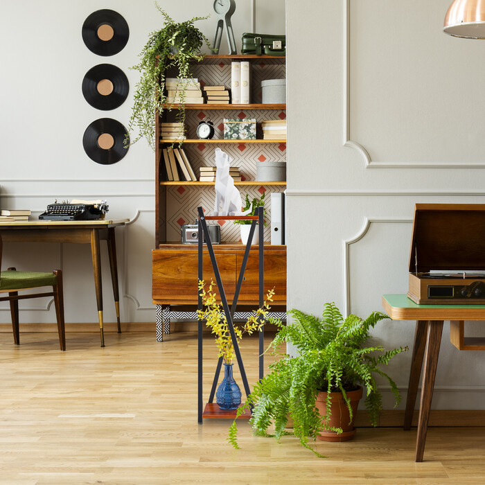 Relaxdays XL Blumenständer mit 2 Ebenen