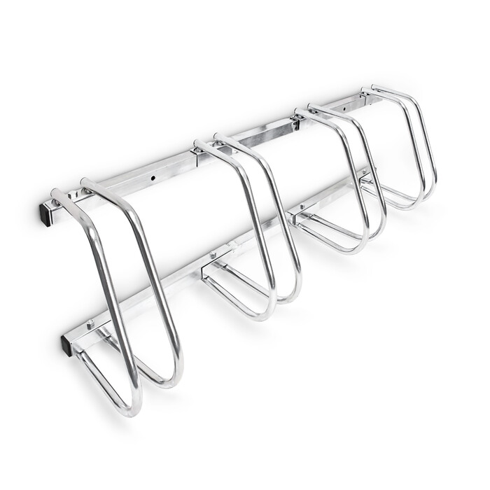 Relaxdays Fahrradständer 4 Fahrräder Stahl 1m