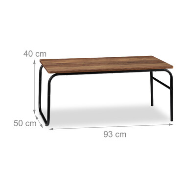 Relaxdays Industrial Couchtisch