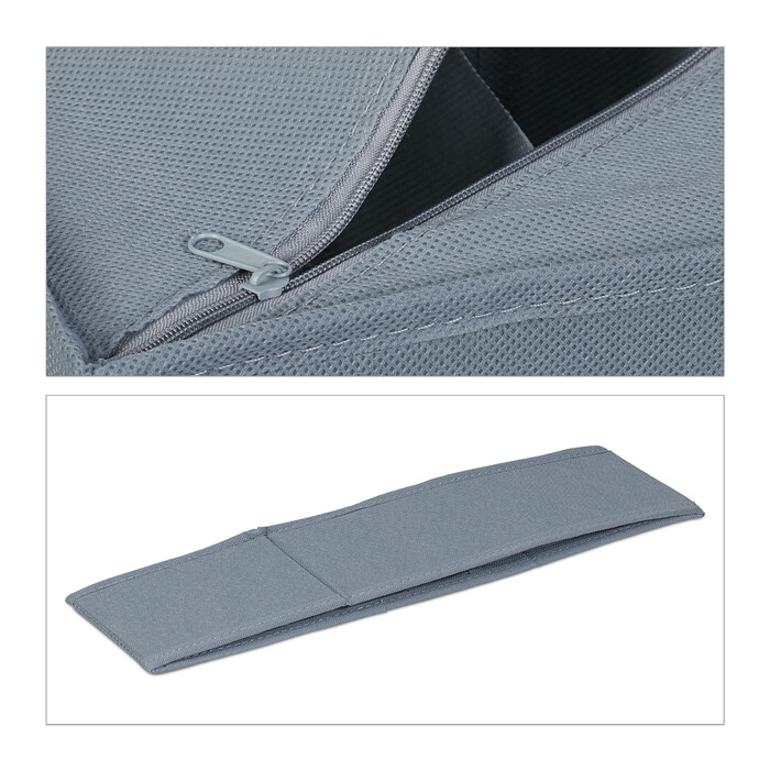 Relaxdays Schubladen Organizer 4-teiliges Set