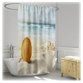Relaxdays Duschvorhang 180x200 cm mit Motiv
