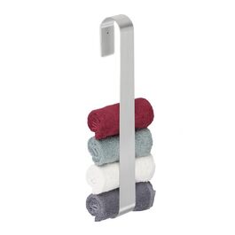 Relaxdays Handtuchhalter ohne Bohren Edelstahl