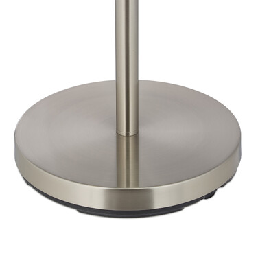 Relaxdays Stehlampe Wohnzimmer beige