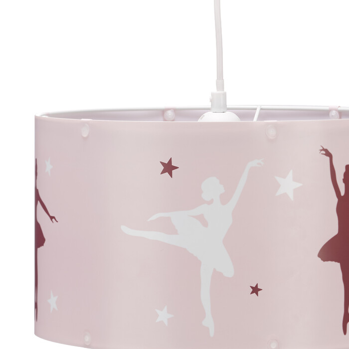 Relaxdays Hängelampe für Mädchen in Rosa