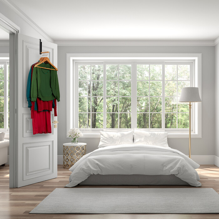 Relaxdays Klappbare Türgarderobe 2er Set