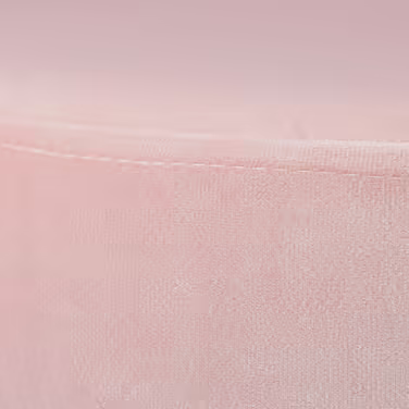 Relaxdays Samthocker mit Metallbeinen rosa