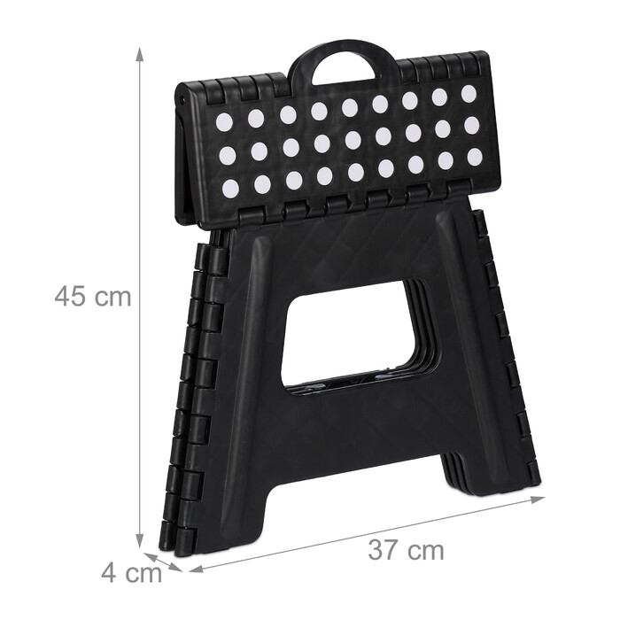 Relaxdays Klapphocker faltbar L