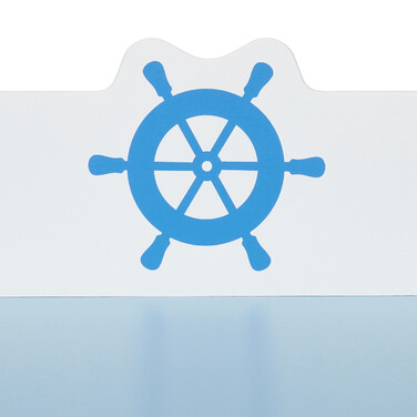 Relaxdays Kinder Schreibtisch und Stuhl Seefahrt