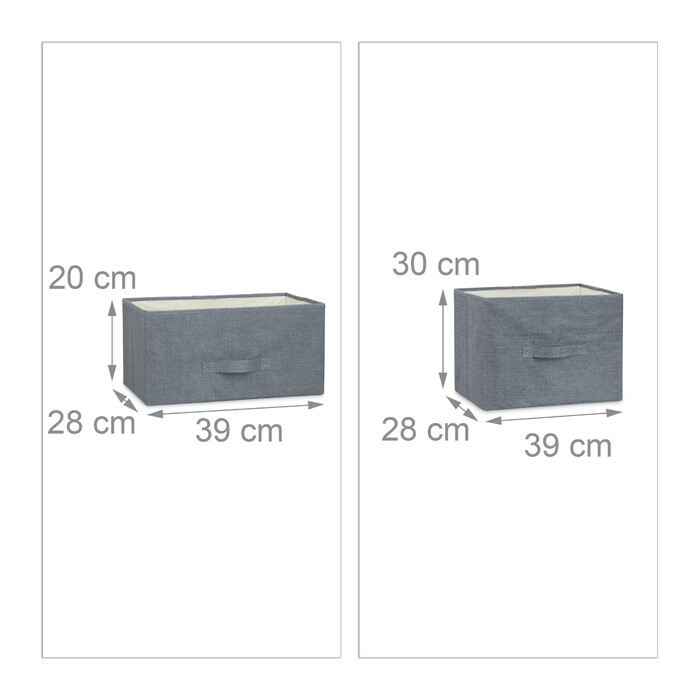 Relaxdays Regalsystem verschiedene Varianten grau