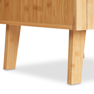 Relaxdays Badschrank Bambus