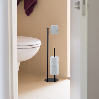 Relaxdays Toilettenpapierhalter freistehend