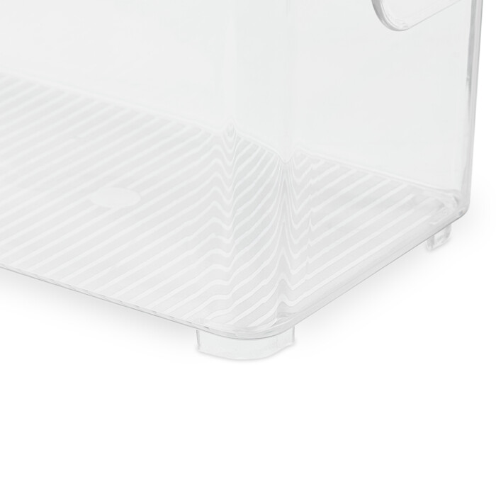 Relaxdays Kühlschrank Organizer schmal mit Griff