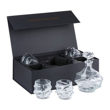 Relaxdays Whisky Set 5-teilig