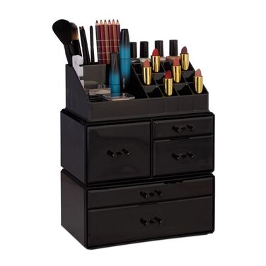 Relaxdays Acryl Make Up Organizer mit 21 Fächern