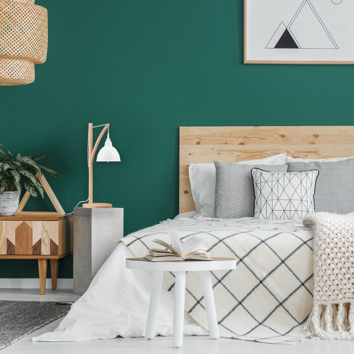 Relaxdays Tischlampe mit hängendem Lampenschirm