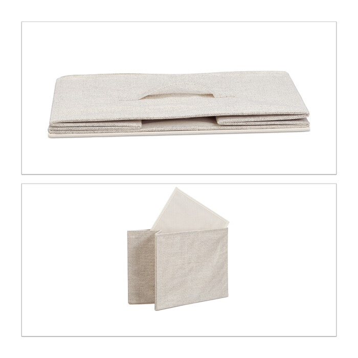 Relaxdays Regalsystem verschiedene Varianten beige