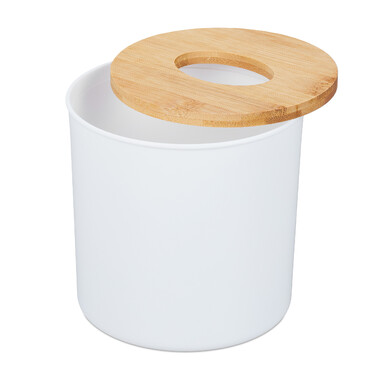 Relaxdays Kosmetiktuchbox mit Deckel