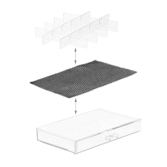 Relaxdays Make up Organizer mit Schubladen
