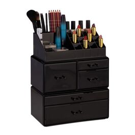 Relaxdays Acryl Make Up Organizer mit 21 Fächern
