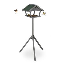Relaxdays XXL Vogelfutterhaus mit Ständer