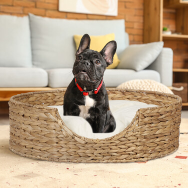 Relaxdays Tierbett für Hunde und Katzen