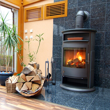 Relaxdays 5-teiliges Kaminbesteck in Grau/Silber