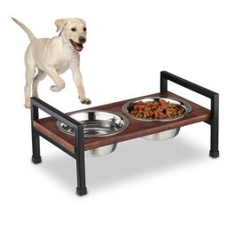 Relaxdays Futterstation für Hunde