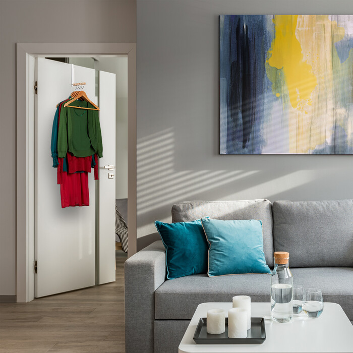 Relaxdays Klappbare Türgarderobe 2er Set