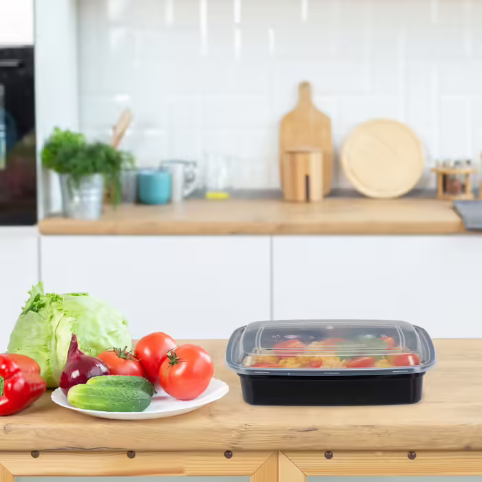 Relaxdays 10er Set Meal Prep Boxen 1 Fach