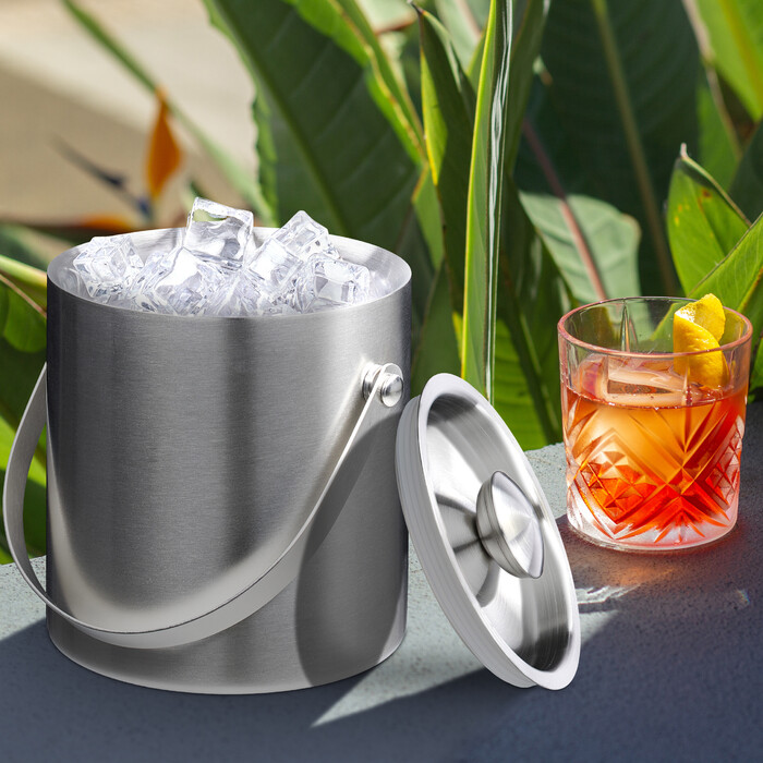 Relaxdays Eiswürfelbehälter mit Deckel
