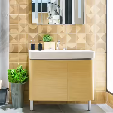 Relaxdays 4-tlg. Badezimmer Set Edelstahl
