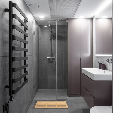 Relaxdays Bambus Badematte