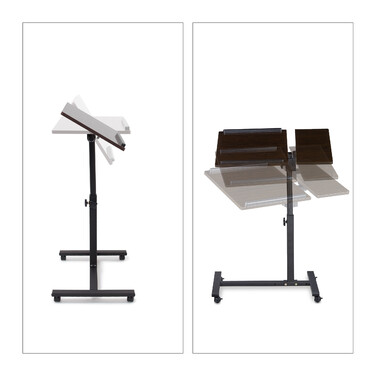 Relaxdays Laptoptisch mit verstellbarem Mauspad