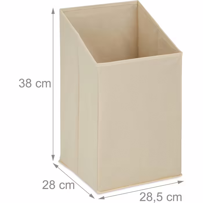 Relaxdays Badregal mit Wäschekorb, 2 Ablagen, kippbar, MDF & Bambus, 98x36x30 cm, weiß/natur