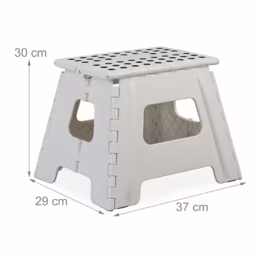 Relaxdays Klapphocker faltbar L