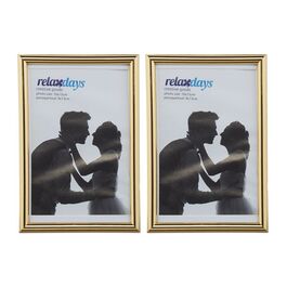 Relaxdays Bilderrahmen 2er Set 10 x 15 cm