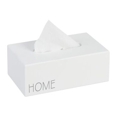Relaxdays Taschentuchbox 'Home'
