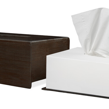 Relaxdays Kosmetiktuchbox Bambus braun