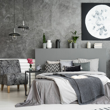 Relaxdays Schwarzer Beistelltisch in C-Form