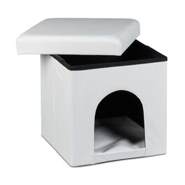 Relaxdays Hundebox Sitzhocker