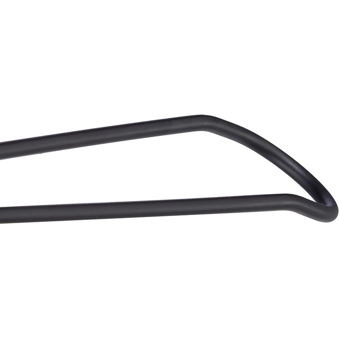 Relaxdays Kleiderbügel, 12er Set, für Hemden, Jacken & Blusen, Metall, 45 cm, schwarz