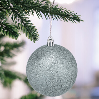 Relaxdays Weihnachtskugeln im 110er Set